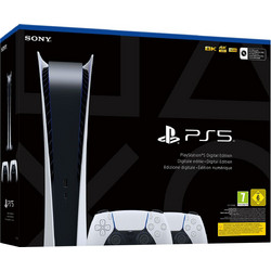 Sony PlayStation 5 Digital Edition & 2x DualSense