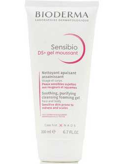 Bioderma Sensibio DS+ Gel Moussant Αφρός Καθαρισμού Προσώπου 200ml