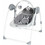 Lorelli Portofino 2 in 1 Relax Μωρού Κούνια με Μουσική έως 9kg Cool Grey Stars