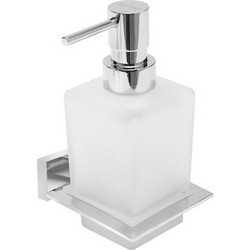 Bronze Art Lugano-Quadrato Dispenser Γυάλινο Chrome