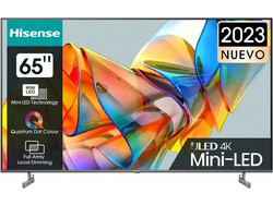 Hisense 65U6KQ Smart Τηλεόραση 65" 4K UHD Mini LED HDR (2023)