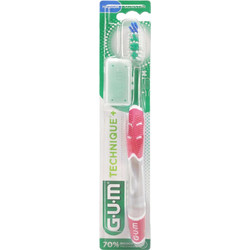 Gum Technique 492 Medium Οδοντόβουρτσα Φούξια