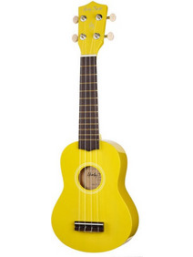 Harley Benton UK-12 Soprano Yellow