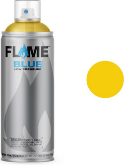 Flame Blue Σπρέι Βαφής Signal Yellow Ματ 400ml