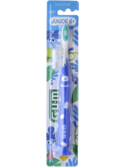 Gum Junior Monster 7-9 Παιδική Οδοντόβουρτσα Μπλε