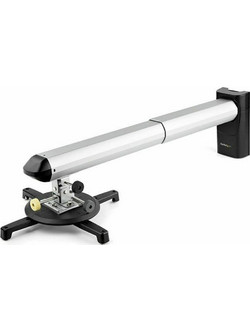 StarTech Βάση Projector Τοίχου με Μέγιστο Φορτίο 15kg Ασημί
