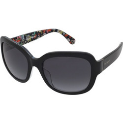 Kate Spade Layne/S 807/9O Γυναικεία Γυαλιά Ηλίου Oversized Κοκάλινα Μαύρα με Μαύρο Polarized Φακό