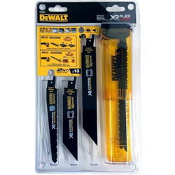 DEWALT DT99550 Λάμες Κοπής Bi-metal Ξύλου-μετάλλου Σεγάτσας / Σπαθόσεγας Σετ 13 Τεμ. Σε Πλαστική Θήκη