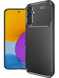 Ancus Autofocus Carbon Fiber Back Cover Black (Samsung Galaxy M54)