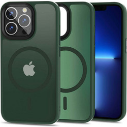 Tech-Protect Magmat MagSafe Back Cover Matte Green (iPhone 13 Pro)