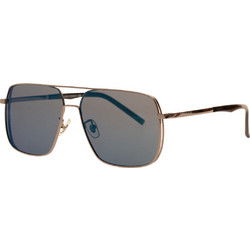 Oliver 7076 C4 Ανδρικά Γυαλιά Ηλίου Aviator Μεταλλικά Χρυσά με Μαύρο Polarized Φακό