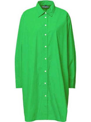 Tommy Hilfiger Midi Καθημερινό Φόρεμα Lime WW0WW37976-LWY