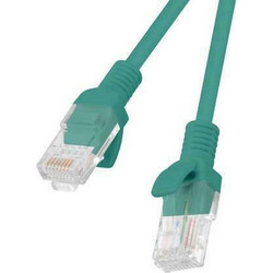 Lanberg U/UTP Cat.5e Καλώδιο Δικτύου Ethernet 1m Green