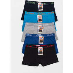 Εφηβικά μπόξερ UOMO Αγόρι 5 τεμάχια 035-2 - MULTICOLOR