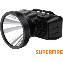 Superfire HL52 Επαναφορτιζόμενος Φακός Κεφαλής Εργασίας Led Αδιάβροχος 200lm