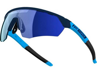 Force Enigma 91160 Blue Ανδρικά Γυαλιά Ηλίου Μάσκα Κοκάλινα Μπλε με Μπλε Καθρέπτη Φακό