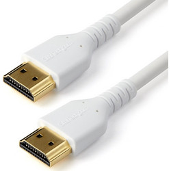 StarTech Καλώδιο HDMI 2.0 HDMI Male to HDMI Male 2m White RHDMM2MPW