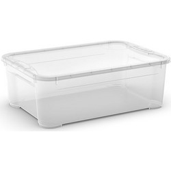 Volcano 7603 - Κουτί Αποθήκευσης 34Lt- Διάφανο 60x40x17