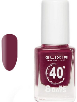 Elixir Up To 8 Days 234 Plum Gloss Βερνίκι Νυχιών Μακράς Διαρκείας 13ml