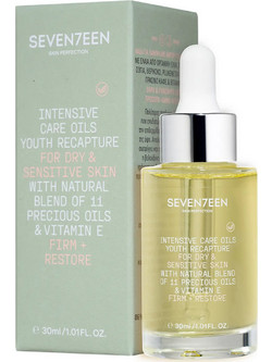 Seventeen Intensive Care Oils Youth Recapture Dry & Sensitive Skin Ξηρό Ενυδατικό Λάδι Προσώπου με Βιταμίνη E 30ml