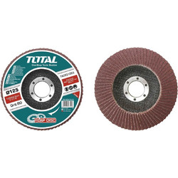 TOTAL ΠΟΛΥΠΤΕΡΟ ΓΥΑΛΙΣΜΑΤΟΣ ΜΕΤΑΛΛΟΥ/INOX 125mm P80 TAC631253