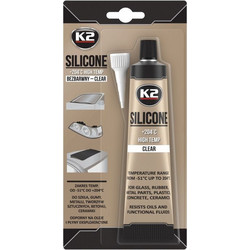K2 SILICONE CLEAR 85GR - ΔΙΑΦΑΝΗΣ ΣΙΛΙΚΟΝΗ +204C