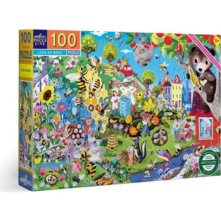 eeBoo Love Of Bees 100pcs