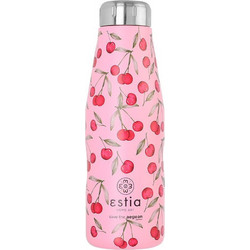 Estia Travel Flask Save The Aegean Cherry Rose 500ml