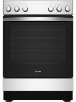 Indesit IS67V5KCX/E Κουζίνα Ηλεκτρική 69lt με Κεραμικές Εστίες 50cm