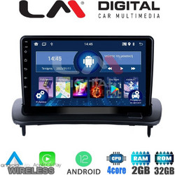 LM Digital ZN4387 Ηχοσύστημα Αυτοκινήτου με Οθόνη Αφής USB Bluetooth & GPS