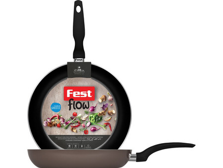 Fest Flow 0061284 Τηγάνι Αλουμινίου Αντικολλητικό 28cm