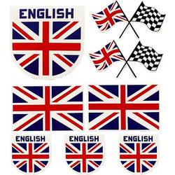 Αυτοκόλλητα Σετ English 8 Τεμάχια