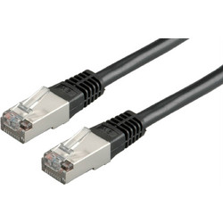 Value S/FTP Cat.6 Καλώδιο Δικτύου Ethernet 1m Black