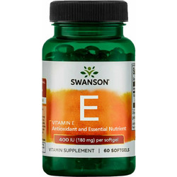 Swanson Vitamin Ε 400iu 60 Μαλακές Κάψουλες