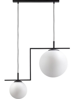 PoliHome Zac Κρεμαστό Φωτιστικό Οροφής Δίφωτο 162580629