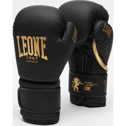 Leone Boxing Gloves Black/Gold