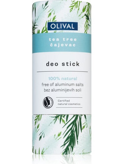Olival 100% Tea Tree Φυσικό Αποσμητικό Stick Χωρίς Αλουμίνιο 40gr