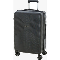 Bartuggi 712-80130 Βαλίτσα Μεγάλη 77x52x32cm με 4 Ρόδες Μαύρη