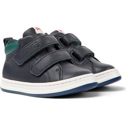 Camper Παιδικά Μποτάκια Navy Μπλε Κυπαρισσί Δερμάτινα με Σκρατς K900337-001