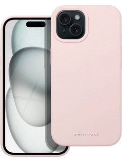 Roar Cloud-Skin Back Cover Light Pink (iPhone 15 Plus)