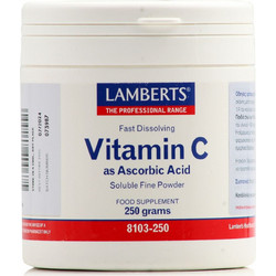 Lamberts Vitamin C as Ascorbic Acid Powder 250gr