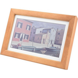 Waveshare 7.3inch ACeP 7-Color E-Paper with Solid Wood Photo Frame, Ultra-long Standby, 800 480 Resolution