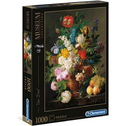 Puzzle Clementoni Museum Collection Βάζο Με Λουλούδια 1000 Κομμάτια