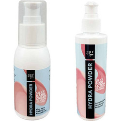 AG Pharm Hydra Powder Silky Body Lotion 200ml + Silky Hand Cream 50ml