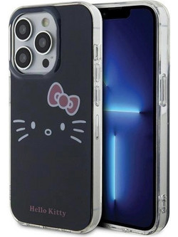 Hello Kitty IML Kitty Face case for iPhone 14 Pro - black