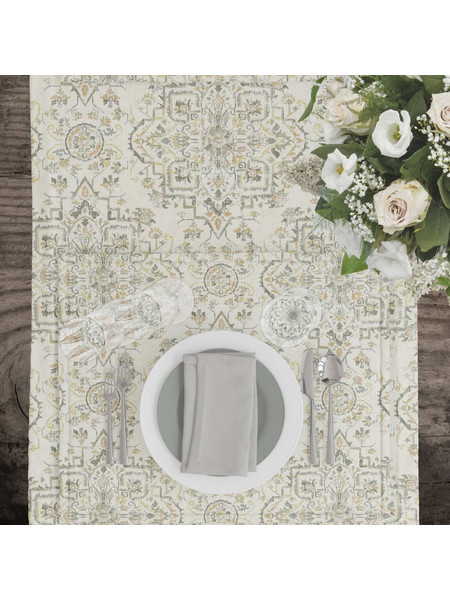 Τραβέρσα Venus Λαδί 50 x 180 cm 50% Βαμβάκι - 50% Polyester Λαδί BOREA