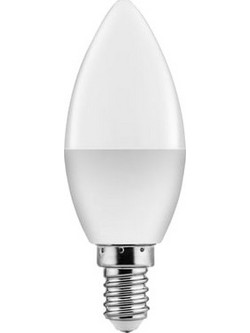 POWERTECH LED λάμπα candle E14-011, 7W, 4000K, E14, 600lm