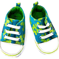 Minifeet Βρεφικά Sneakers Αγκαλιάς Τιρκουάζ 15080