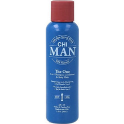 Chi Man The One Φυτικό Σαμπουάν Conditioner & Αφρόλουτρο για Επανόρθωση 739ml