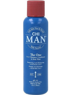 Chi Man The One Φυτικό Σαμπουάν Conditioner & Αφρόλουτρο για Επανόρθωση 739ml
